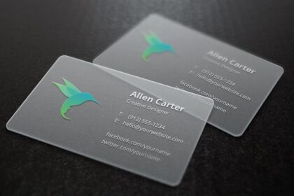 in danh thiep giay nhua