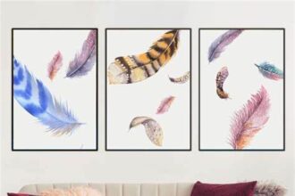 in tranh canvas gia re