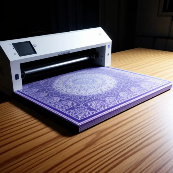 Máy in UV trên gỗ
