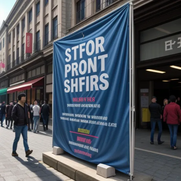 In băng rôn quảng cáo ngoài trời