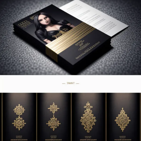 In brochure đẹp sang trọng