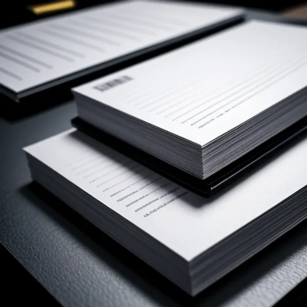 In tiêu đề thư cao cấp thể hiện sự chuyên nghiệp