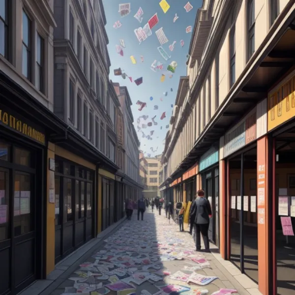 In tờ rơi quảng cáo