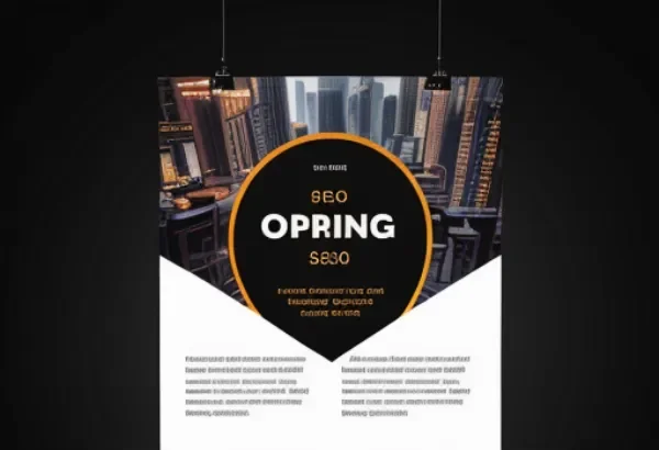 In tờ rơi quảng cáo đẹp mắt