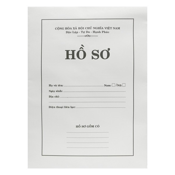 In bìa hồ sơ - Ảnh 3