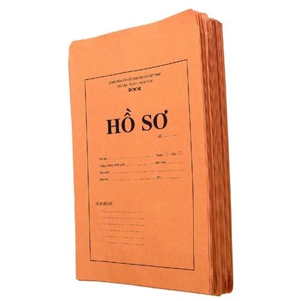 In bìa hồ sơ